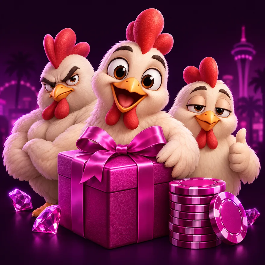 Gift box and chips — Lucky Hills