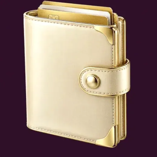 Leather wallet — Lucky Hills