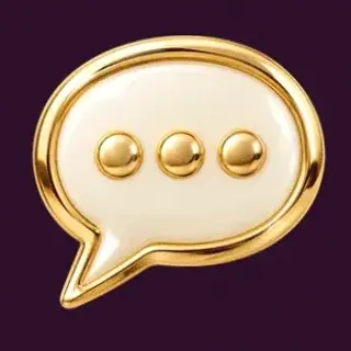 Chat bubble icon — Lucky Hills