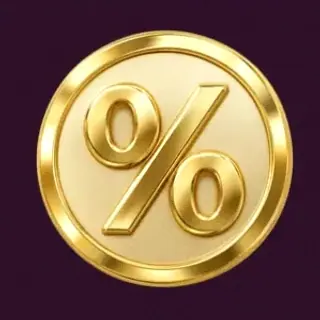 Gold percent coin — Lucky Hills