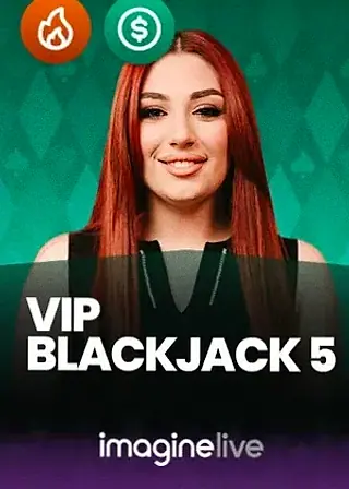 VIP Blackjack 5 live game cover