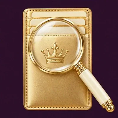 Wallet and magnifier — Lucky Hills
