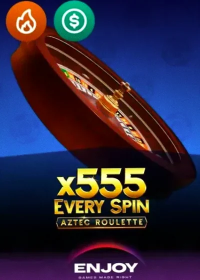 Aztec Roulette x555 live game cover