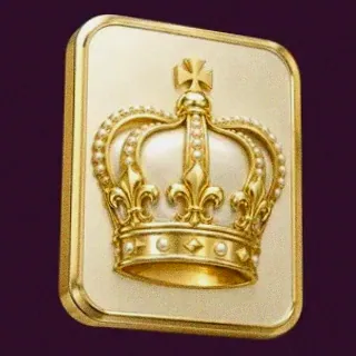 Royal crown plaque — Lucky Hills