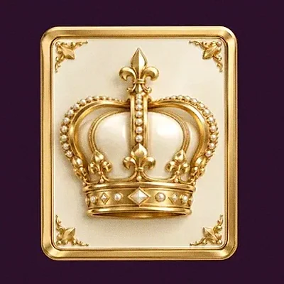 Crown emblem card — Lucky Hills