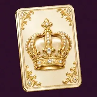 Royal crown card — Lucky Hills
