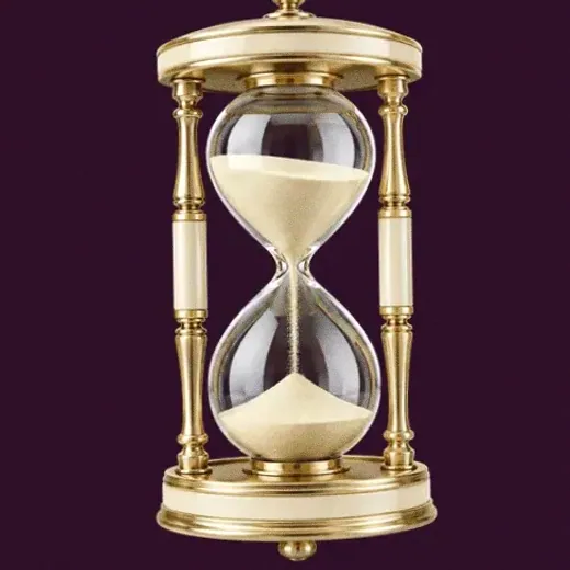 Ornate hourglass — Lucky Hills