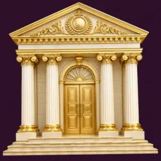 Classical bank building — Lucky Hills