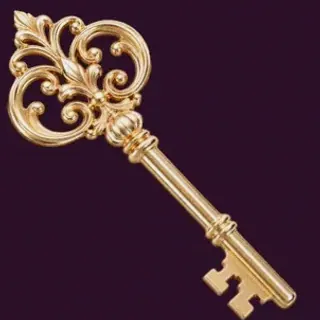 Ornate antique key — Lucky Hills